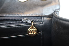 画像をギャラリービューアに読み込む, CHANEL/シャネル 中マトラッセシングルフラップチェーンショルダーバッグ ラムスキン ブラック/ゴールド金具 ショルダーバッグ 700080219