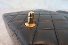 画像をギャラリービューアに読み込む, CHANEL/シャネル マトラッセフルフラップチェーンショルダーバッグ ラムスキン ブラック/ゴールド金具 800040106