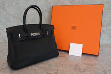 画像をギャラリービューアに読み込む, HERMES/エルメス バーキン30 トリヨンクレマンス ブラック □N刻印 ハンドバッグ 800090063
