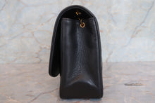 Load image into Gallery viewer, CHANEL  Diana matelasse chain shoulder bag Lambskin Black/Gold hadware Shoulder bag 700080161