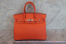 將圖片載入圖庫檢視器 HERMES/エルメス バーキン25 トゴ フー T刻印 ハンドバッグ 700060196