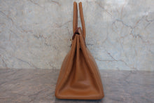 画像をギャラリービューアに読み込む, HERMES/エルメス バーキン35 アルデンヌ ナチュラル □F刻印 ハンドバッグ 800030035