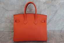 將圖片載入圖庫檢視器 HERMES/エルメス バーキン25 トゴ フー T刻印 ハンドバッグ 700060196