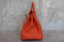 將圖片載入圖庫檢視器 HERMES/エルメス バーキン25 トゴ フー T刻印 ハンドバッグ 700060196
