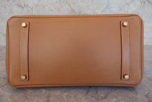 画像をギャラリービューアに読み込む, HERMES/エルメス バーキン35 アルデンヌ ナチュラル □F刻印 ハンドバッグ 800030035