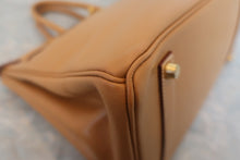 画像をギャラリービューアに読み込む, HERMES/エルメス バーキン35 アルデンヌ ナチュラル □F刻印 ハンドバッグ 800030035