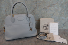 將圖片載入圖庫檢視器 HERMES/エルメス ボリード31 トリヨンクレマンス ブルーペール Z刻印 ショルダーバッグ 700110073