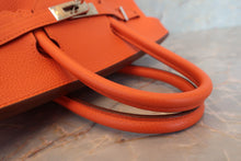 將圖片載入圖庫檢視器 HERMES/エルメス バーキン25 トゴ フー T刻印 ハンドバッグ 700060196