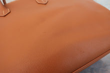 画像をギャラリービューアに読み込む, HERMES/エルメス バーキン35 クシュベル ゴールド □D刻印 ハンドバッグ 800060047