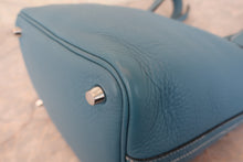 画像をギャラリービューアに読み込む, HERMES/エルメス ピコタンロックPM トリヨンクレマンス ブルージーン □N刻印 ハンドバッグ 800010184