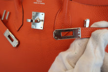 將圖片載入圖庫檢視器 HERMES/エルメス バーキン25 トゴ フー T刻印 ハンドバッグ 700060196