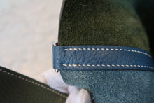 Load image into Gallery viewer, HERMES PICOTIN LOCK CASAQUE MM Clemence leather Blue thalassa/Canopee □Q Engraving Hand bag 700100019
