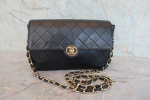 将图片加载到图库查看器,CHANEL/香奈儿 CF 链条包 羊皮 Black/Gold hadware(黑色/金色金属) 肩背包 800040090