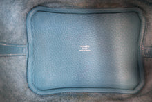 画像をギャラリービューアに読み込む, HERMES/エルメス ピコタンロックPM トリヨンクレマンス ブルージーン □N刻印 ハンドバッグ 800010184