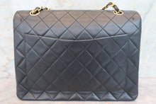 Load image into Gallery viewer, CHANEL Matelasse double flap double chain shoulder bag Lambskin Black/Gold hadware Shoulder bag 700080229