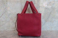 將圖片載入圖庫檢視器 HERMES/エルメス ピコタンロックPM トリヨンクレマンス ルビー □N刻印 ハンドバッグ 700060211