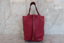 將圖片載入圖庫檢視器 HERMES/エルメス ピコタンロックPM トリヨンクレマンス ルビー □N刻印 ハンドバッグ 700060211