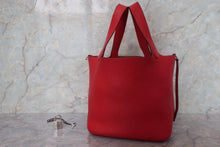 画像をギャラリービューアに読み込む, HERMES/エルメス ピコタンロックMM トリヨンクレマンス ルージュヴィフ □H刻印 ハンドバッグ 700110072