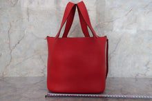 画像をギャラリービューアに読み込む, HERMES/エルメス ピコタンロックMM トリヨンクレマンス ルージュヴィフ □H刻印 ハンドバッグ 700110072