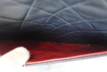 Load image into Gallery viewer, CHANEL Matelasse double flap double chain shoulder bag Lambskin Black/Gold hadware Shoulder bag 700080229