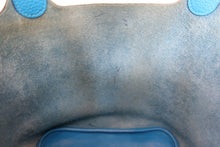 Load image into Gallery viewer, HERMES PICOTIN LOCK MM Clemence leather Blue zanzibar X Engraving Hand bag 700100043