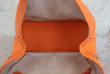 Load image into Gallery viewer, HERMES GARDEN PARTY PM Negonda leather Orange □O Engraving Tote bag 800070149