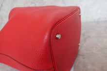 画像をギャラリービューアに読み込む, HERMES/エルメス ピコタンロックMM トリヨンクレマンス ルージュヴィフ □H刻印 ハンドバッグ 700110072