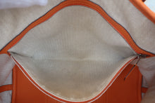 Load image into Gallery viewer, HERMES GARDEN PARTY PM Negonda leather Orange □O Engraving Tote bag 800070149