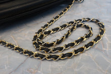 Load image into Gallery viewer, CHANEL Matelasse fringe chain shoulder bag Lambskin Black/Gold hadware Shoulder bag 700120146