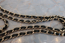 Load image into Gallery viewer, CHANEL Matelasse round chain shoulder bag Lambskin Black/Gold hadware Shoulder bag 700080216