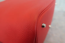 画像をギャラリービューアに読み込む, HERMES/エルメス ピコタンロックGM トリヨンクレマンス ルージュカザック A刻印 ハンドバッグ 800010196