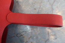将图片加载到图库查看器,HERMES PICOTIN LOCK GM Clemence leather Rouge casaque A刻印 Hand bag 800010196