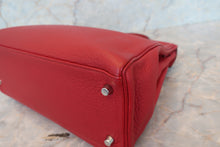 將圖片載入圖庫檢視器 HERMES/エルメス ケリー32 トリヨンクレマンス ルージュガランス □N刻印 ショルダーバッグ 700110063
