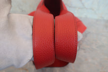 将图片加载到图库查看器,HERMES PICOTIN LOCK GM Clemence leather Rouge casaque A刻印 Hand bag 800010196