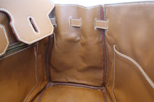 Load image into Gallery viewer, HERMES BIRKIN 35 Graine Couchevel leather Gold 〇Z Engraving Hand bag 700060124