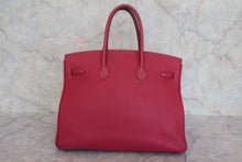 画像をギャラリービューアに読み込む, HERMES/エルメス バーキン35 トゴ ルビー □N刻印 ハンドバッグ 800010213