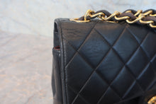 画像をギャラリービューアに読み込む, CHANEL/シャネル 中マトラッセシングルフラップWチェーンショルダーバッグ ラムスキン ブラック/ゴールド金具 ショルダーバッグ 800030046