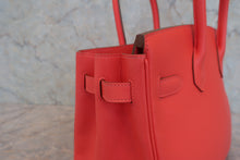画像をギャラリービューアに読み込む, HERMES/エルメス バーキン30 ヴォーエプソン ルージュピヴォワンヌ ハンドバッグ 800090029