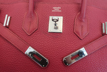 画像をギャラリービューアに読み込む, HERMES/エルメス バーキン35 トゴ ルビー □N刻印 ハンドバッグ 800010213