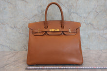画像をギャラリービューアに読み込む, HERMES/エルメス バーキン35 クシュベル ゴールド □G刻印 ハンドバッグ 800090032