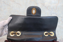 画像をギャラリービューアに読み込む, CHANEL/シャネル 中マトラッセシングルフラップWチェーンショルダーバッグ ラムスキン ブラック/ゴールド金具 ショルダーバッグ 800030046