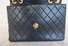 画像をギャラリービューアに読み込む, CHANEL/シャネル 中マトラッセシングルフラップWチェーンショルダーバッグ ラムスキン ブラック/ゴールド金具 ショルダーバッグ 800030046