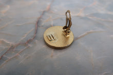 Load image into Gallery viewer, CHANEL CC mark Round earring Gold plate Gold Earring 700050076