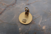 Load image into Gallery viewer, CHANEL CC mark Round earring Gold plate Gold Earring 700050076
