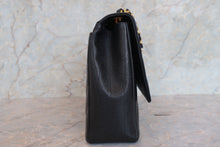 Load image into Gallery viewer, CHANEL  Bias stitch chain shoulder bag Caviar skin Black/Gold hadware Shoulder bag 700080221