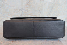 Load image into Gallery viewer, CHANEL  Bias stitch chain shoulder bag Caviar skin Black/Gold hadware Shoulder bag 700080221