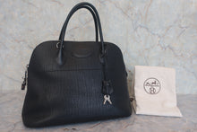 画像をギャラリービューアに読み込む, HERMES/エルメス ボリード35 フィヨルド ブラック □L刻印 ハンドバッグ 800010154