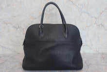 画像をギャラリービューアに読み込む, HERMES/エルメス ボリード35 フィヨルド ブラック □L刻印 ハンドバッグ 800010154