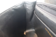 Load image into Gallery viewer, CHANEL  Bias stitch chain shoulder bag Caviar skin Black/Gold hadware Shoulder bag 700080221