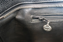 画像をギャラリービューアに読み込む, CHANEL/シャネル 復刻トート キャビアスキン ブラック/シルバー金具 トートバッグ 800040091